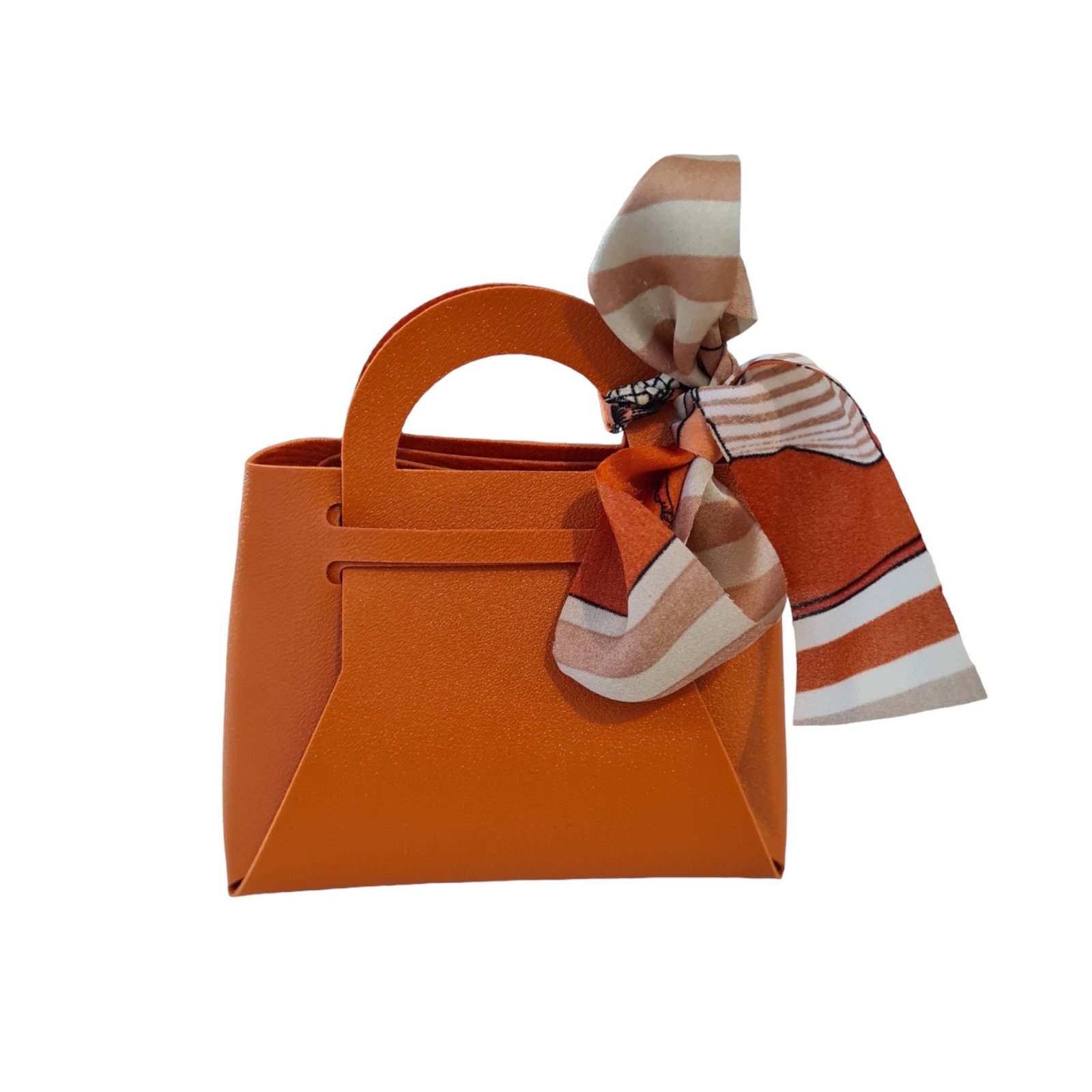 10 Grands Nœuds En Organza Orange Pour Emballage Cadeaux - Déco Mariage, Noël Ou Fêtes